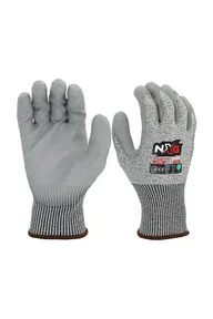 D Kesilme Dirençli 1/2 PU Kaplamalı Montaj Eldiveni — NXG C-3130