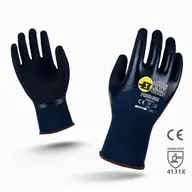 Nitril 3/4 Kaplı Montaj İş Eldiveni — HNV NGX506